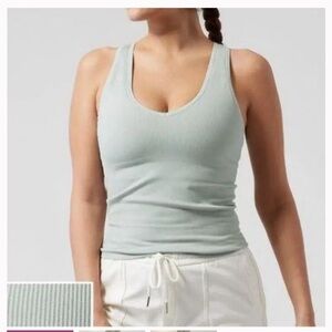 Athleta Aurora Tank Top Light Blue NWT M